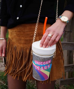 Bag at You - Fashion Blog - Festival tas - Party Look - Milkshake - Unicorn schoudertas